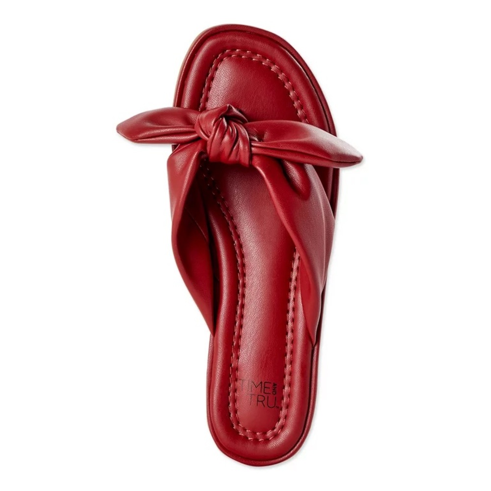 *NWOT* Time and Tru Women's Bow Flip Flops